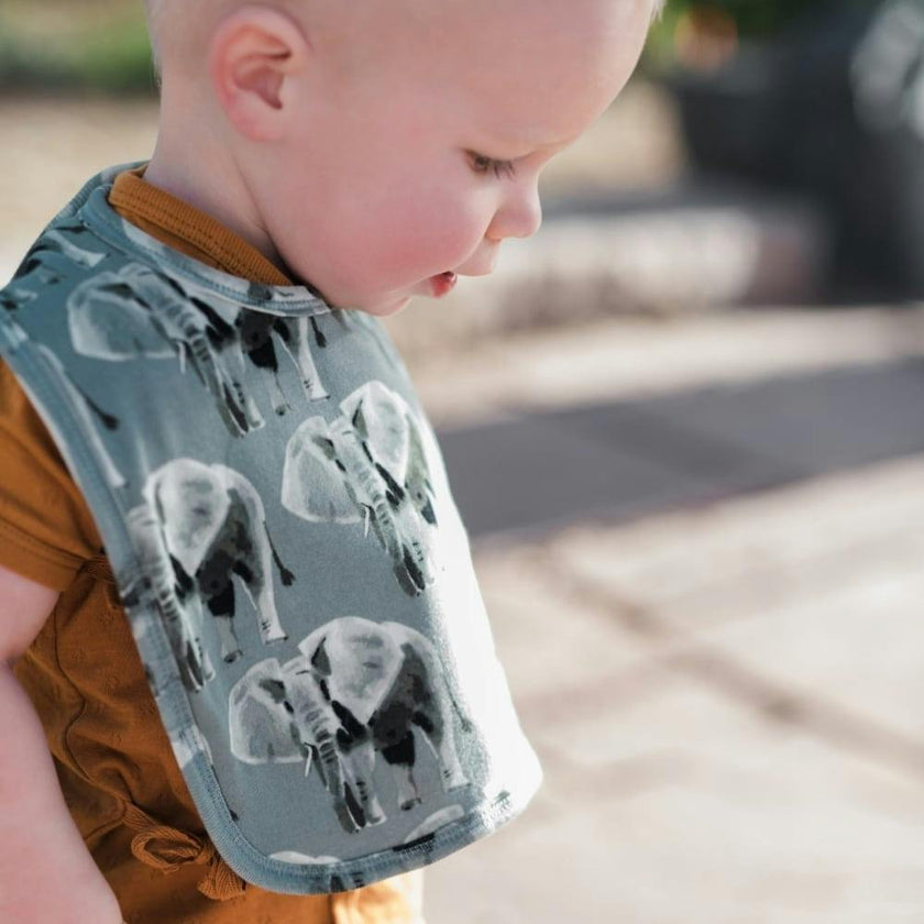 Vintage Trailers Organic Cotton Three-Layer Traditional Bib