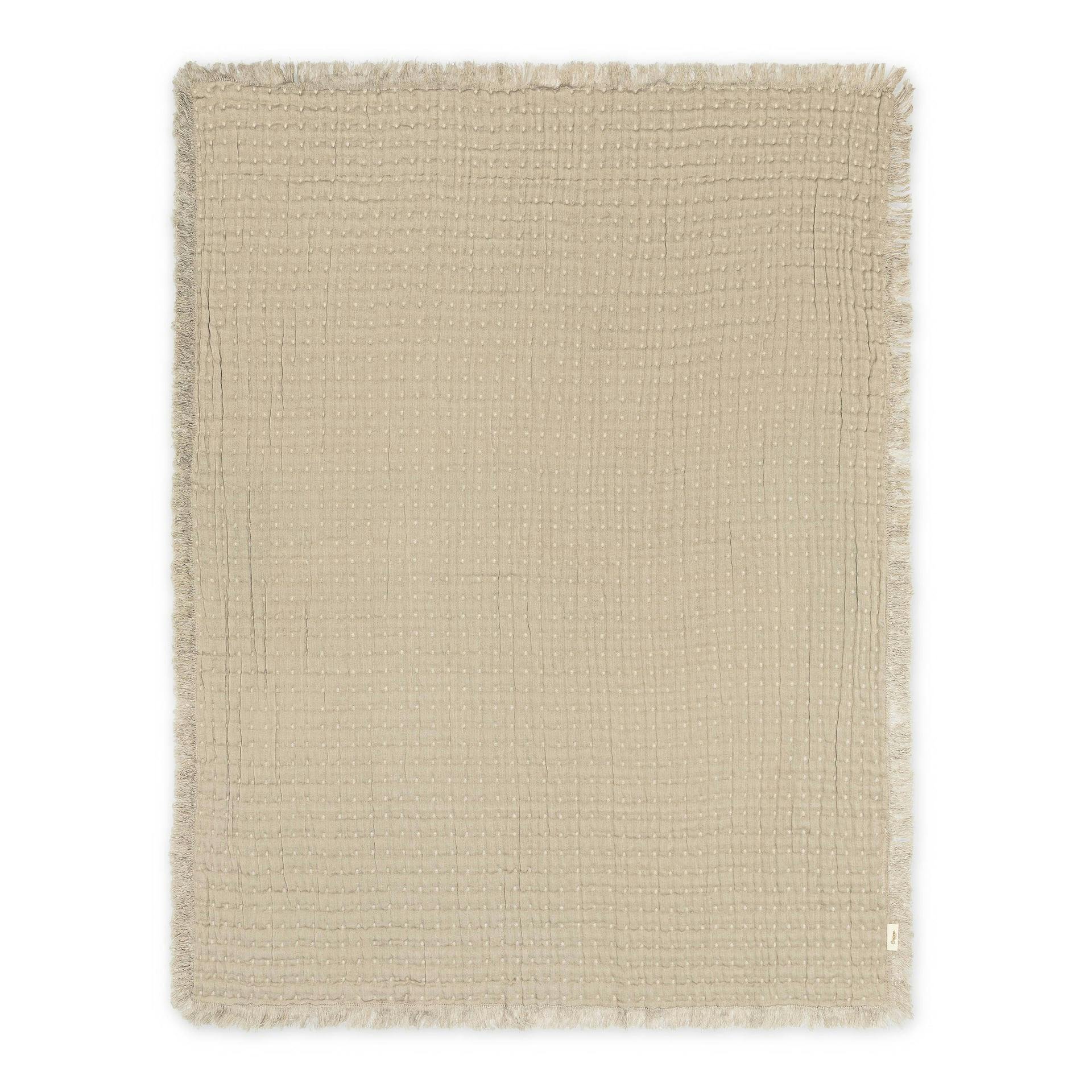 Multi-Layer Cotton Muslin Baby Blanket (Sage Green Ombre)