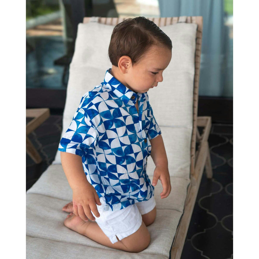 The Greece - Boys Hawaiian Shirt
