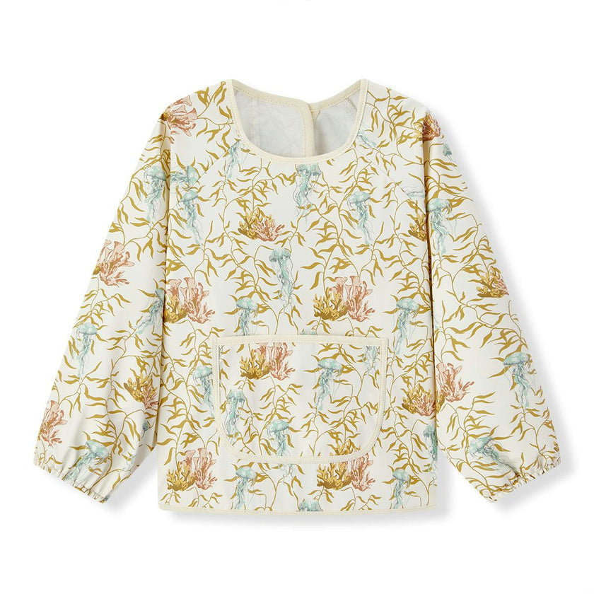 Under the Sea Long Sleeve Pocket Bib