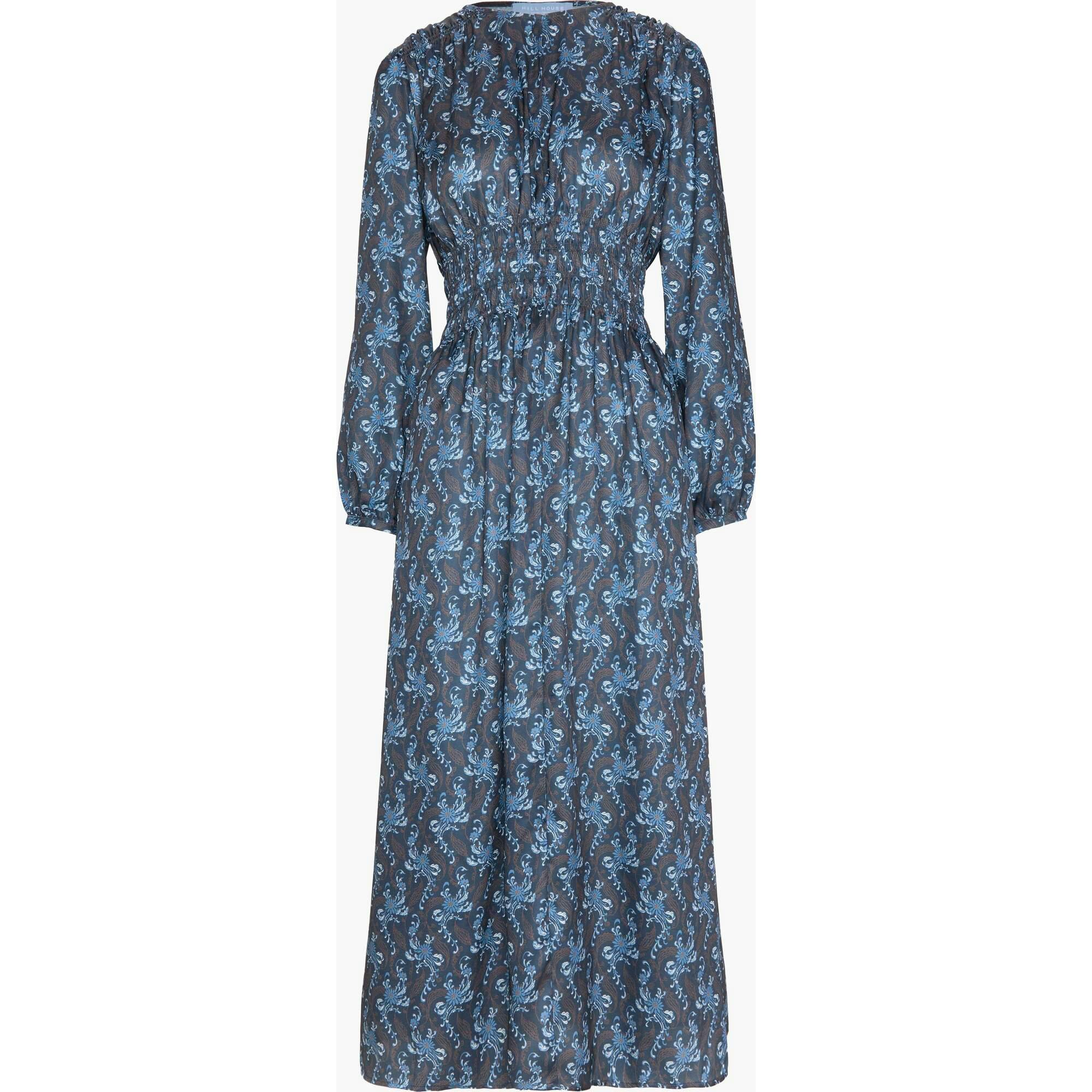 The Rosely Dress - Navy Cala Paisley