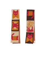 Pasta Cat Mini Scarf