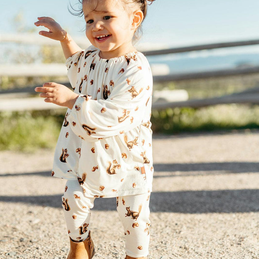 Luxe Stretch Dress and Legging Set