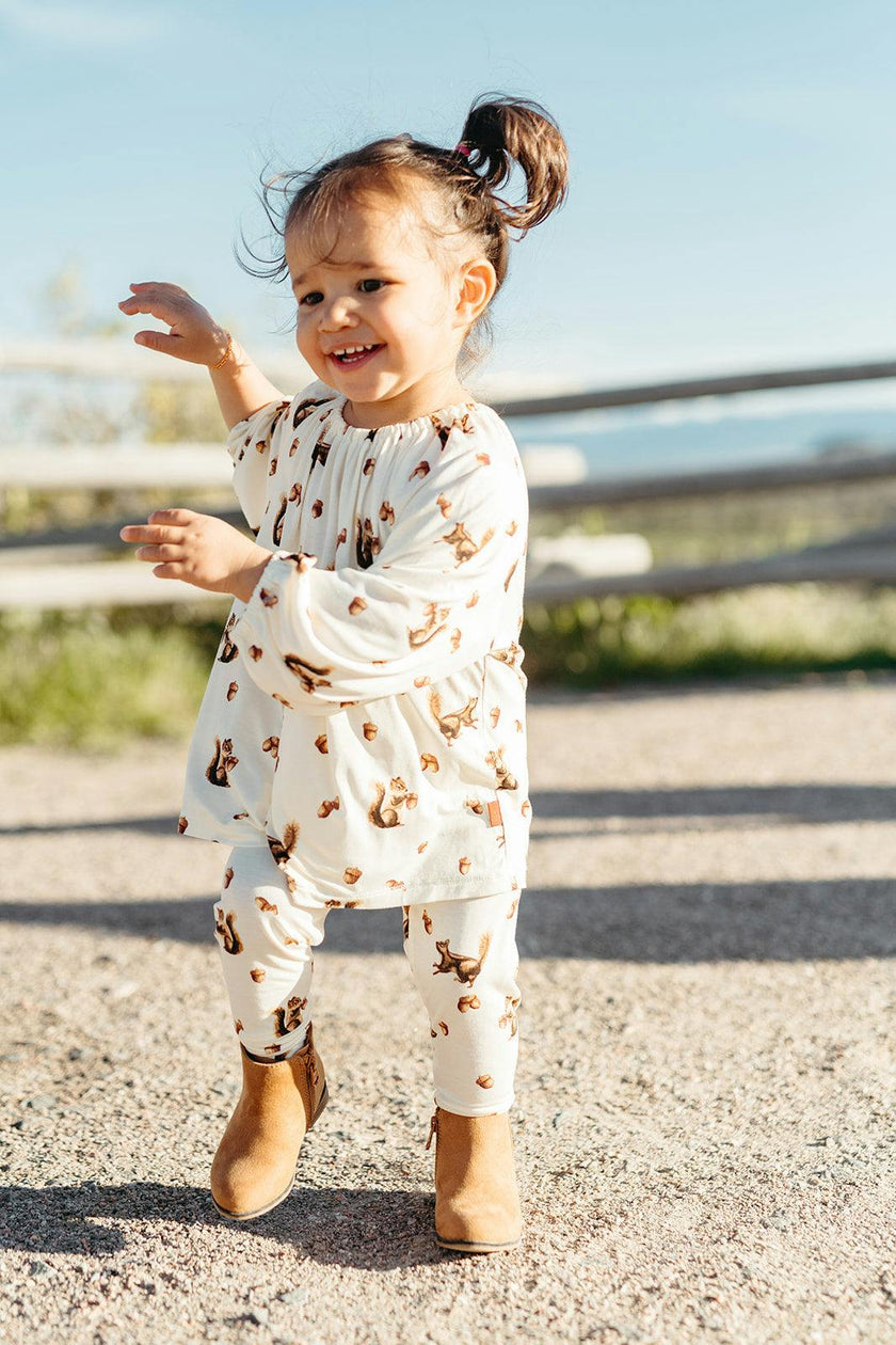 Luxe Stretch Dress and Legging Set