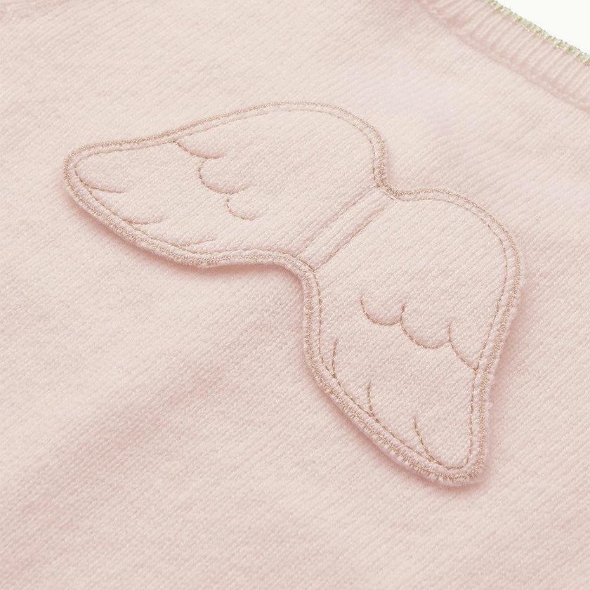 Cassandra Cashmere Angel Wing™ Cardigan - Pink