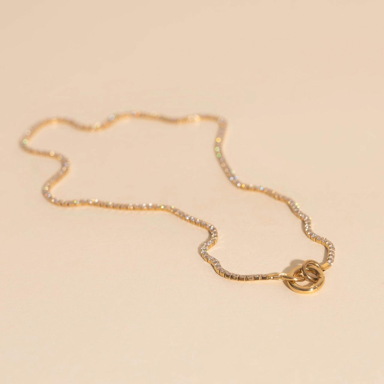 Micro Tennis Necklace