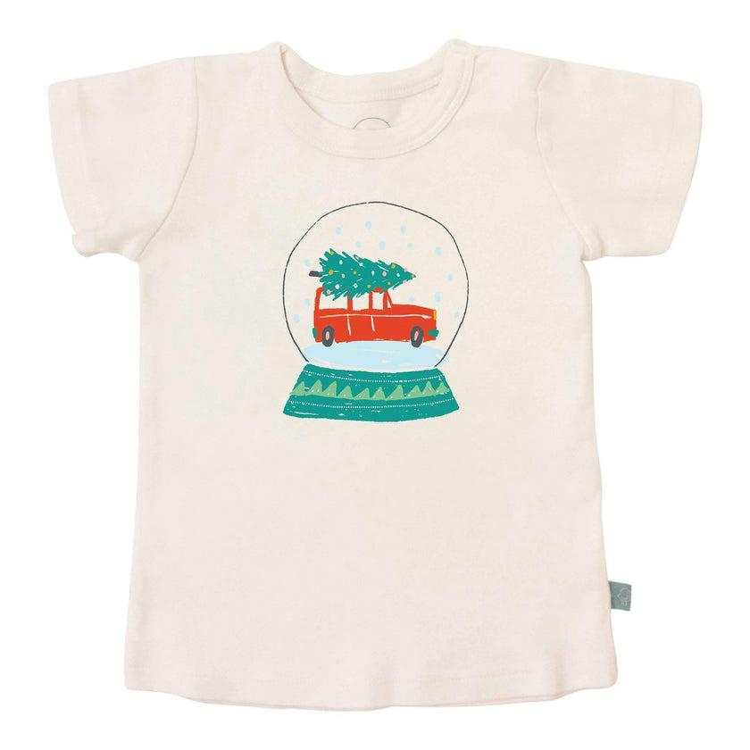graphic tee | snow globe