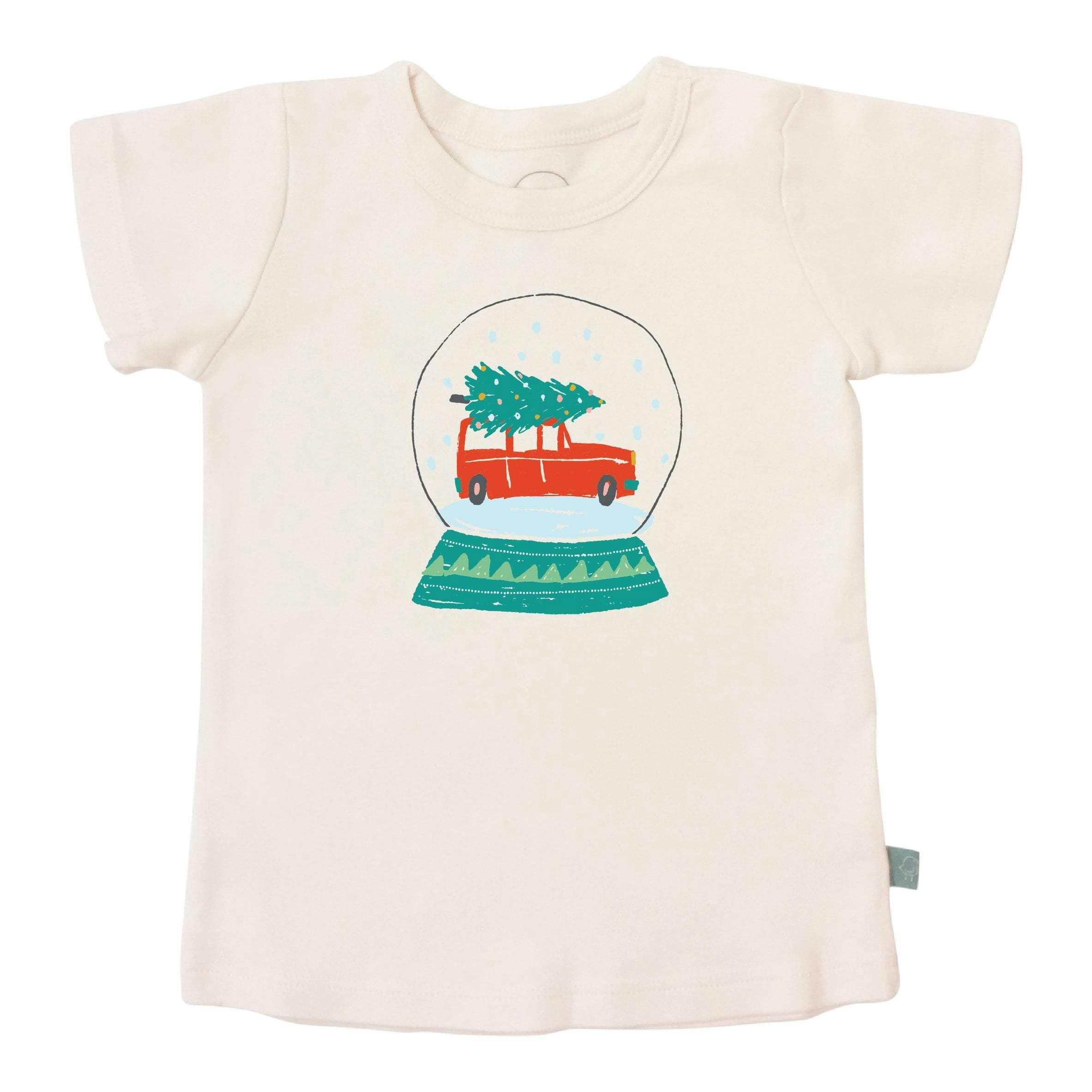 graphic tee | snow globe