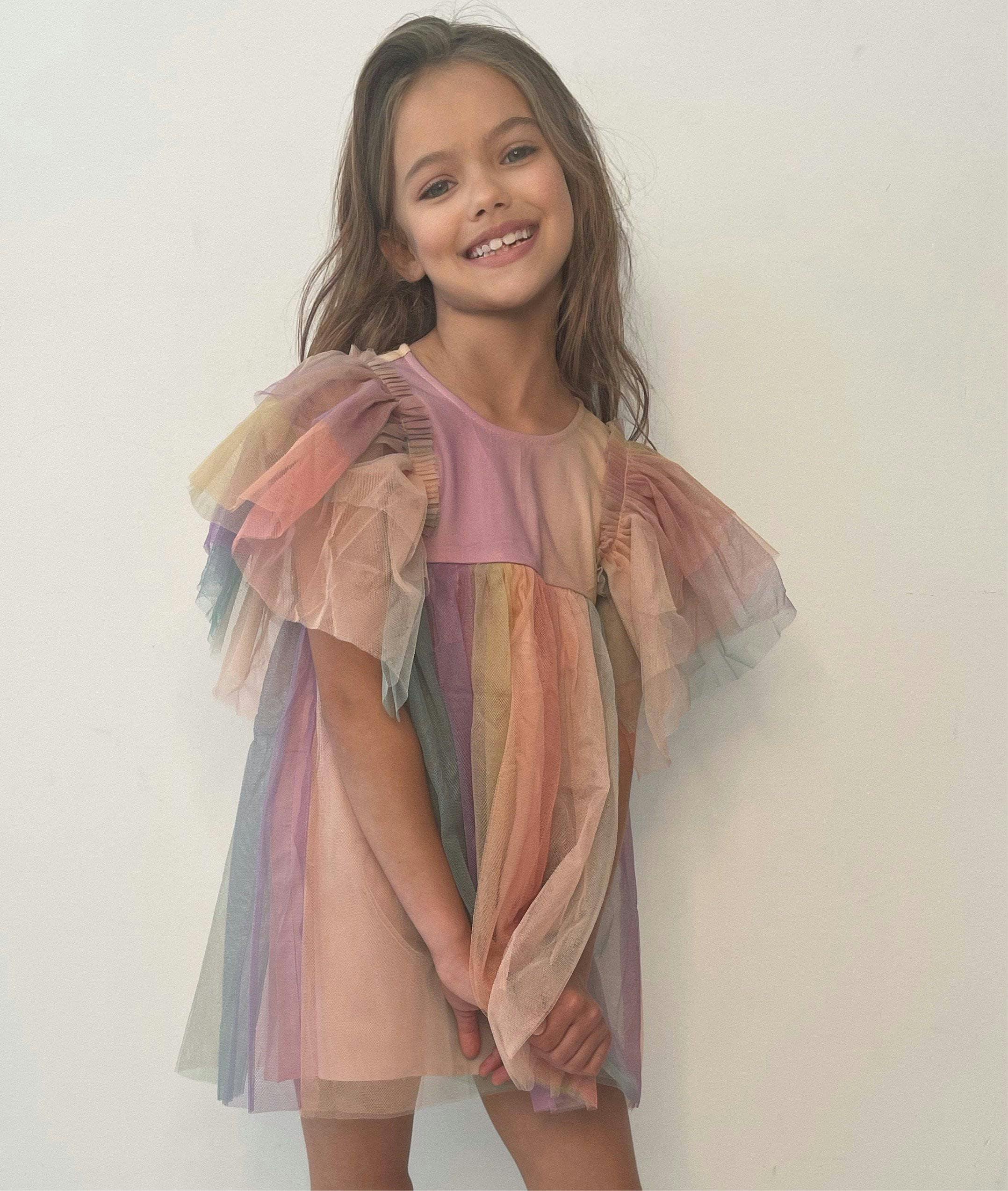 Sherbert Swirl Dress