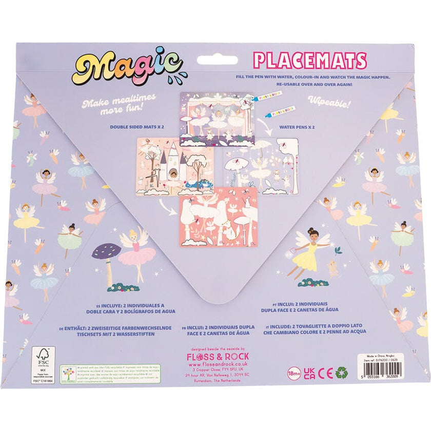 Magic Water Placemats - Enchanted