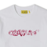 White Big Bookish Watercolor Short Sleeve T-Shirt