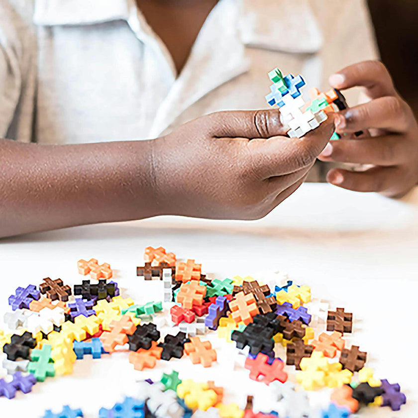 Plus-Plus: Super Tube - Basic Color Mix - 500 Pieces