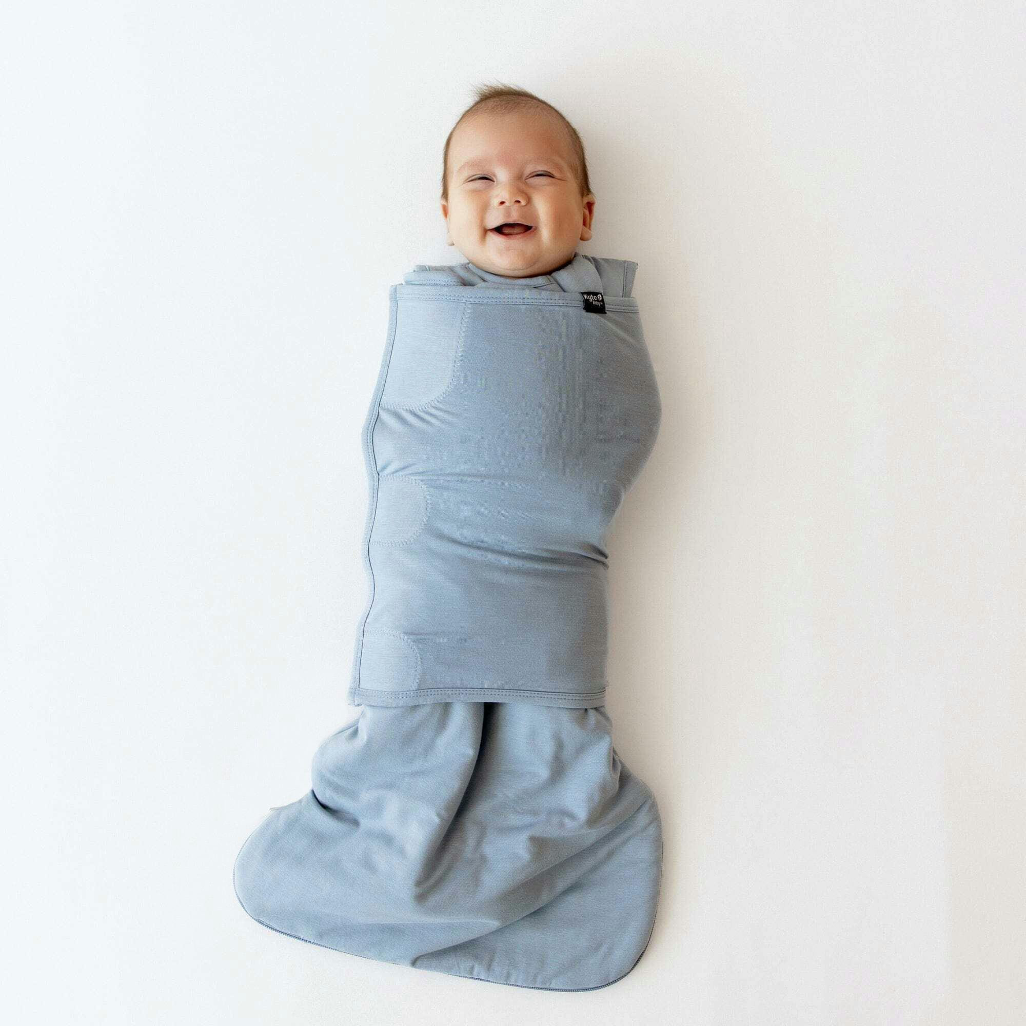 Sleep Bag Swaddler in Slate