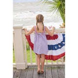 Evie Dress - Patriotic Plaid
