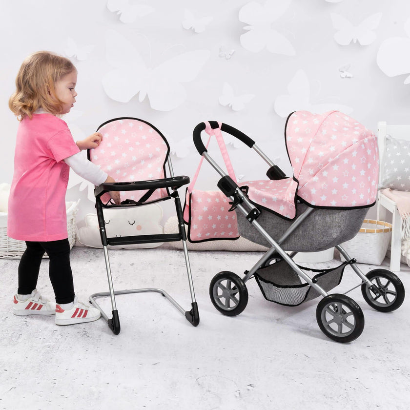 Bayer Design Dolls: Cozy 3 Piece Set - Pink
