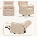 Kiwi Plus Power Recliner and Swivel Glider with Power Adjustable Headrest and USB Port
