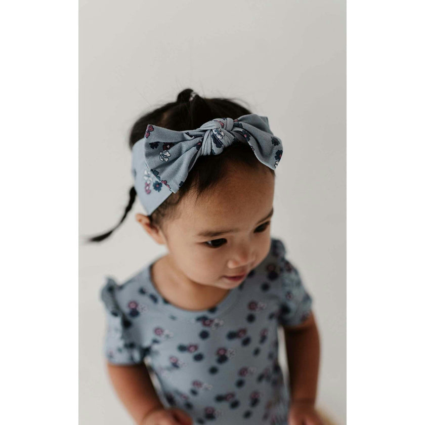 Baby Bodysuit Dress Set Patriotic Ribbon