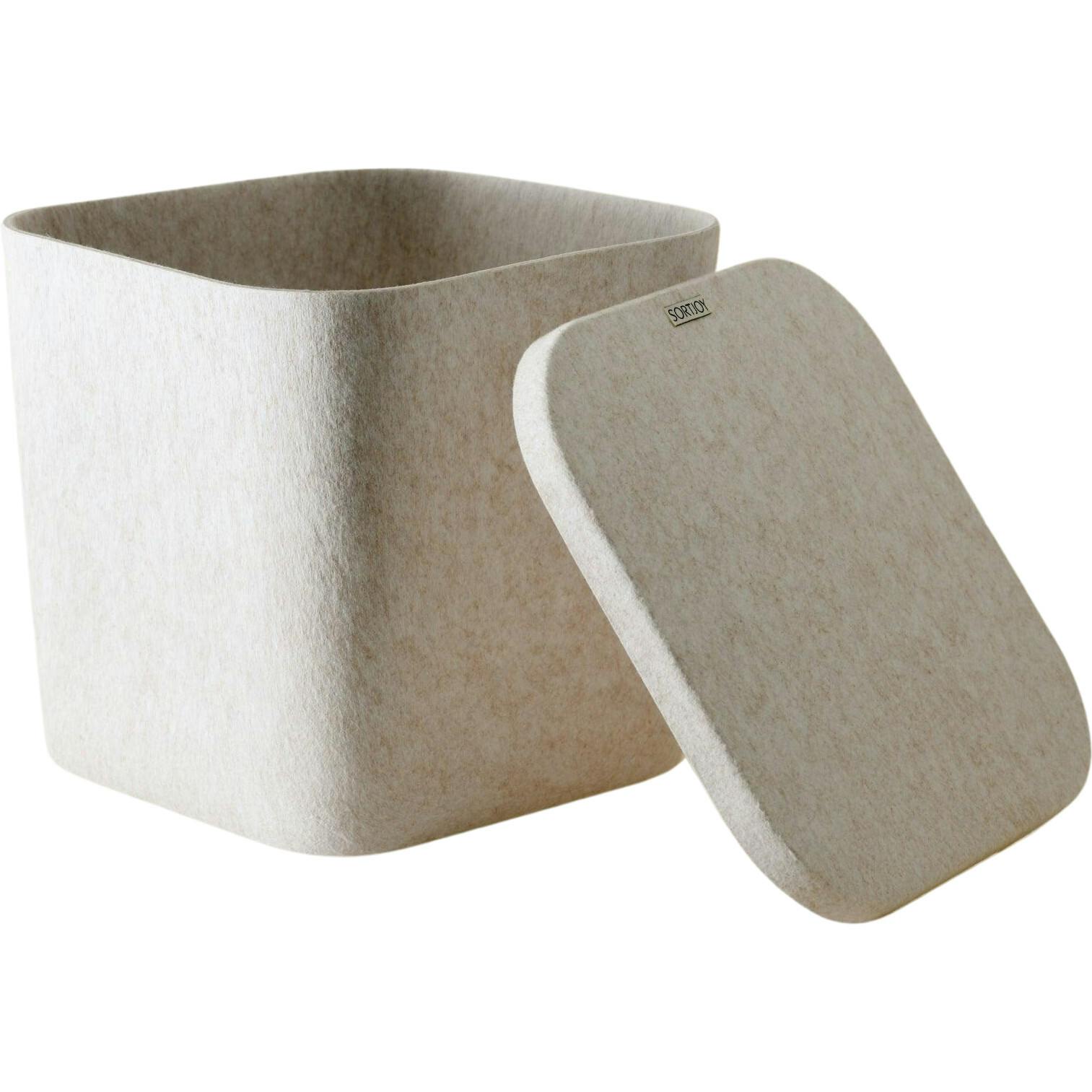 The Sculpted Bin - Original with Lid