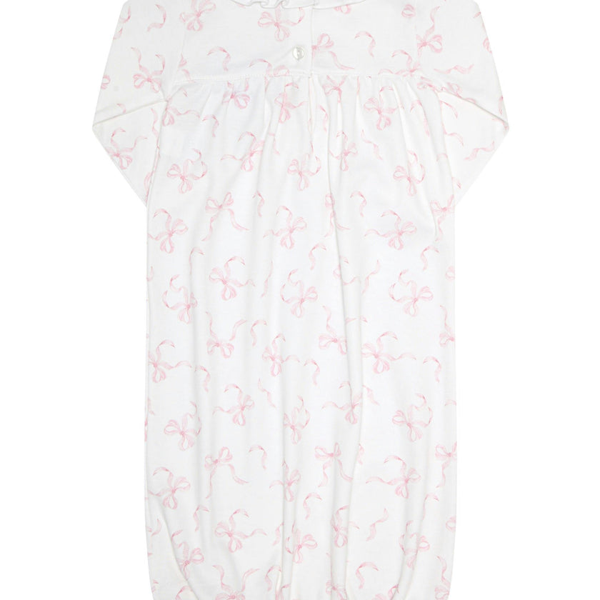 Charming Bows Print Gown