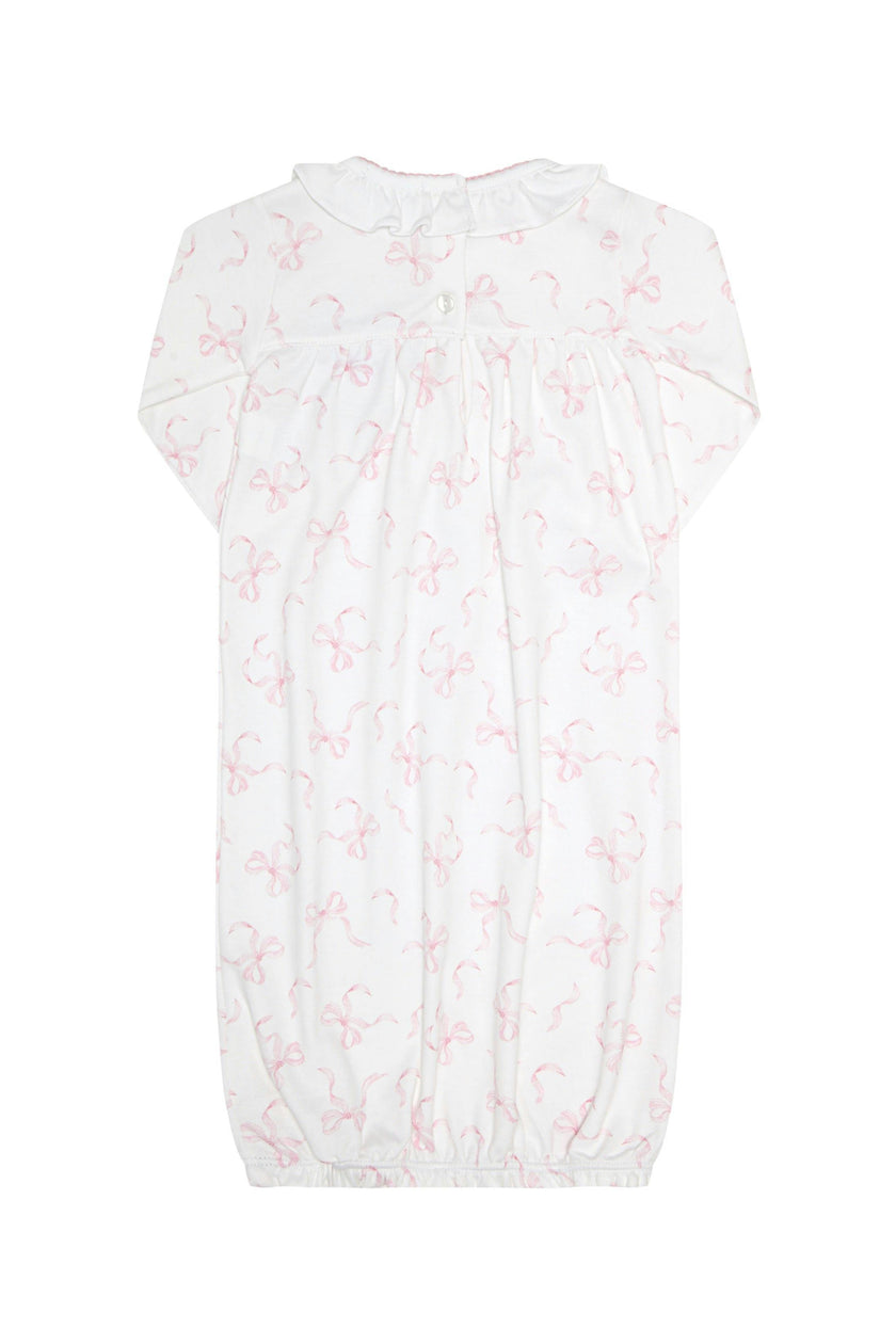 Charming Bows Print Gown
