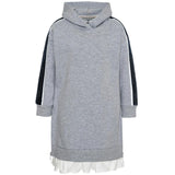 Gray & Navy Dress