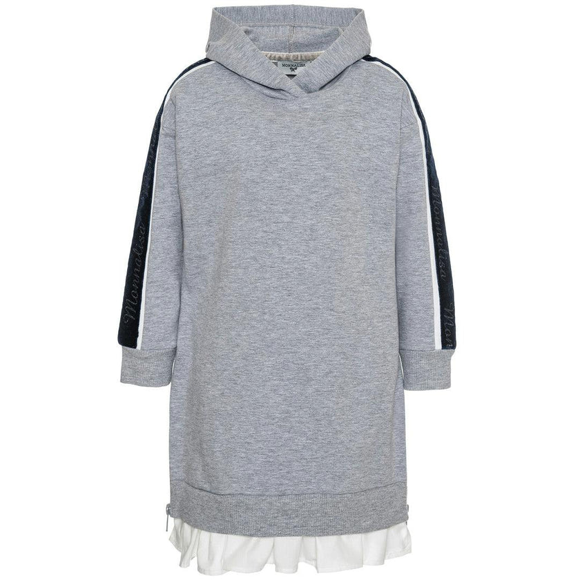 Gray & Navy Dress