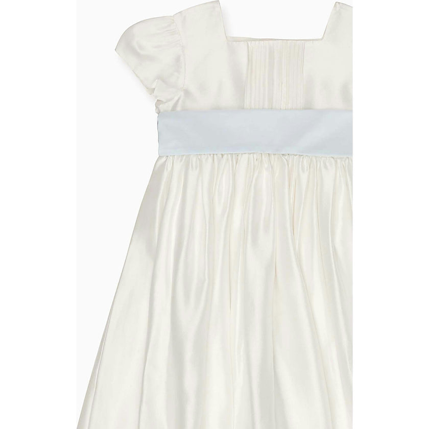 Ivory Emilie Silk Ceremony Girl Dress