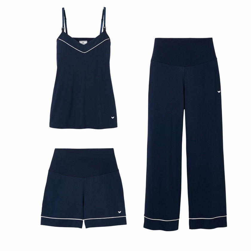 The Basics Maternity Set in Navy