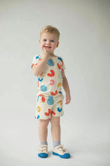 T-Shirt Set in Macaroni