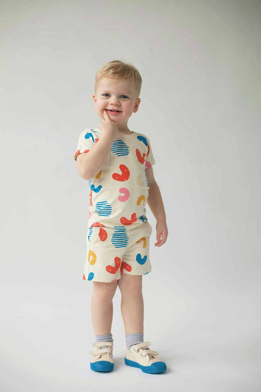 T-Shirt Set in Macaroni