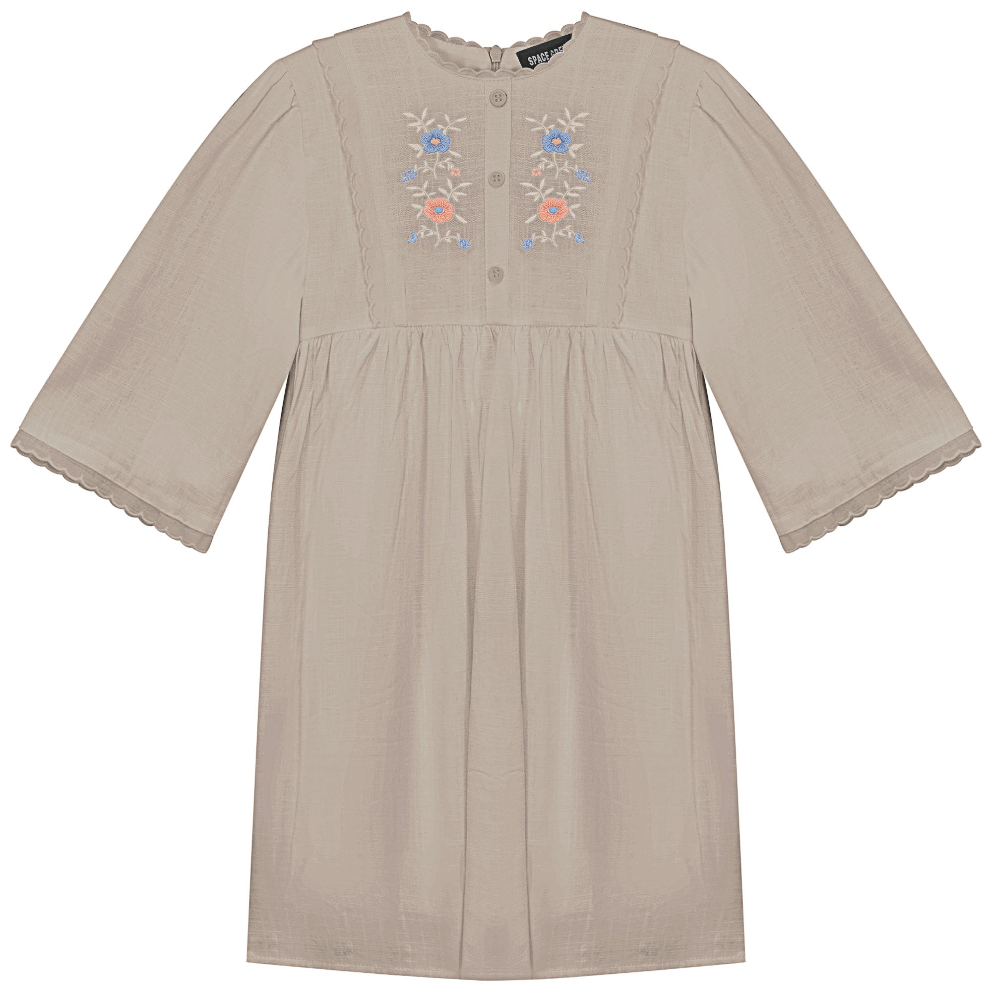 Cape Dress Beige