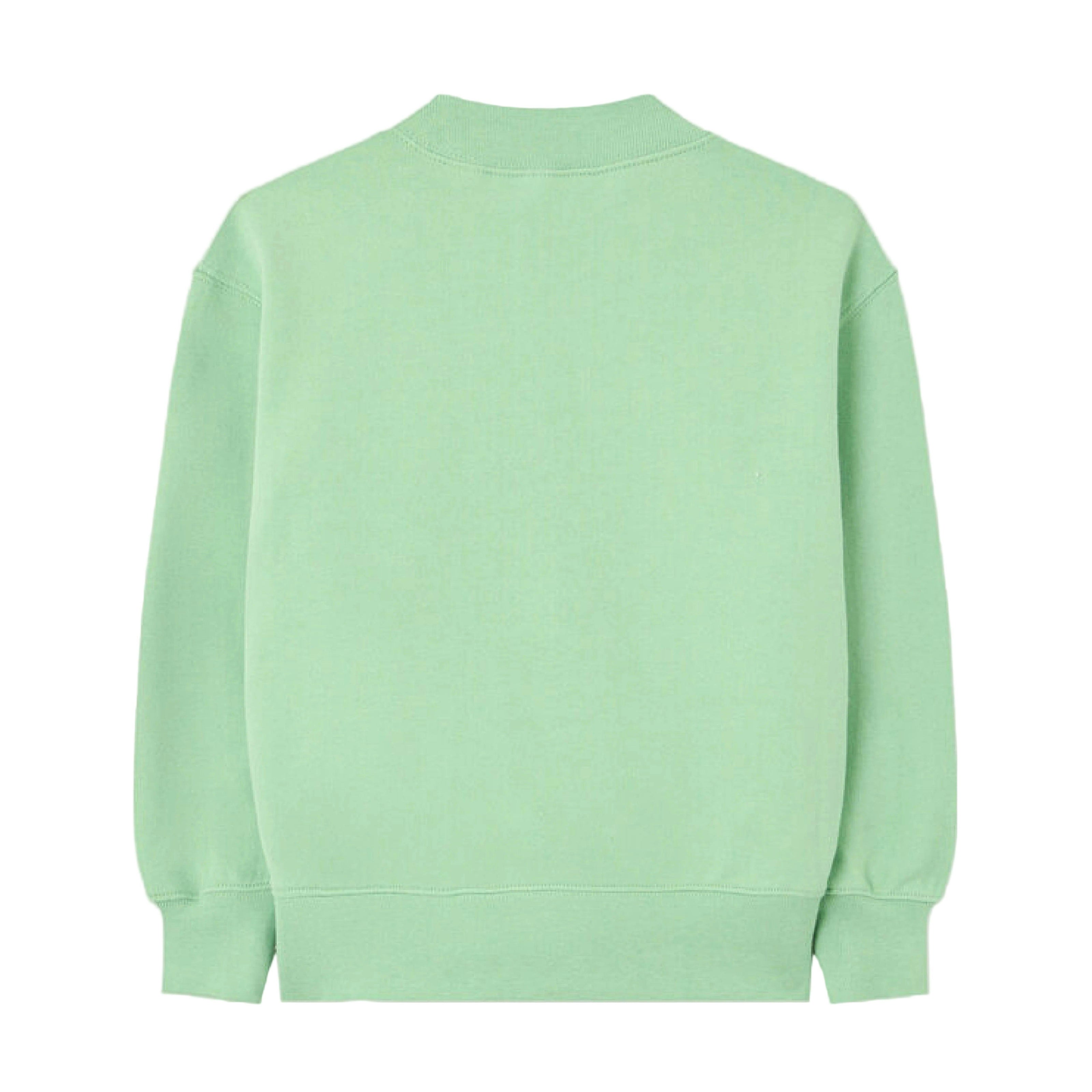 Green Palm Dog Graphic Sweatshirt