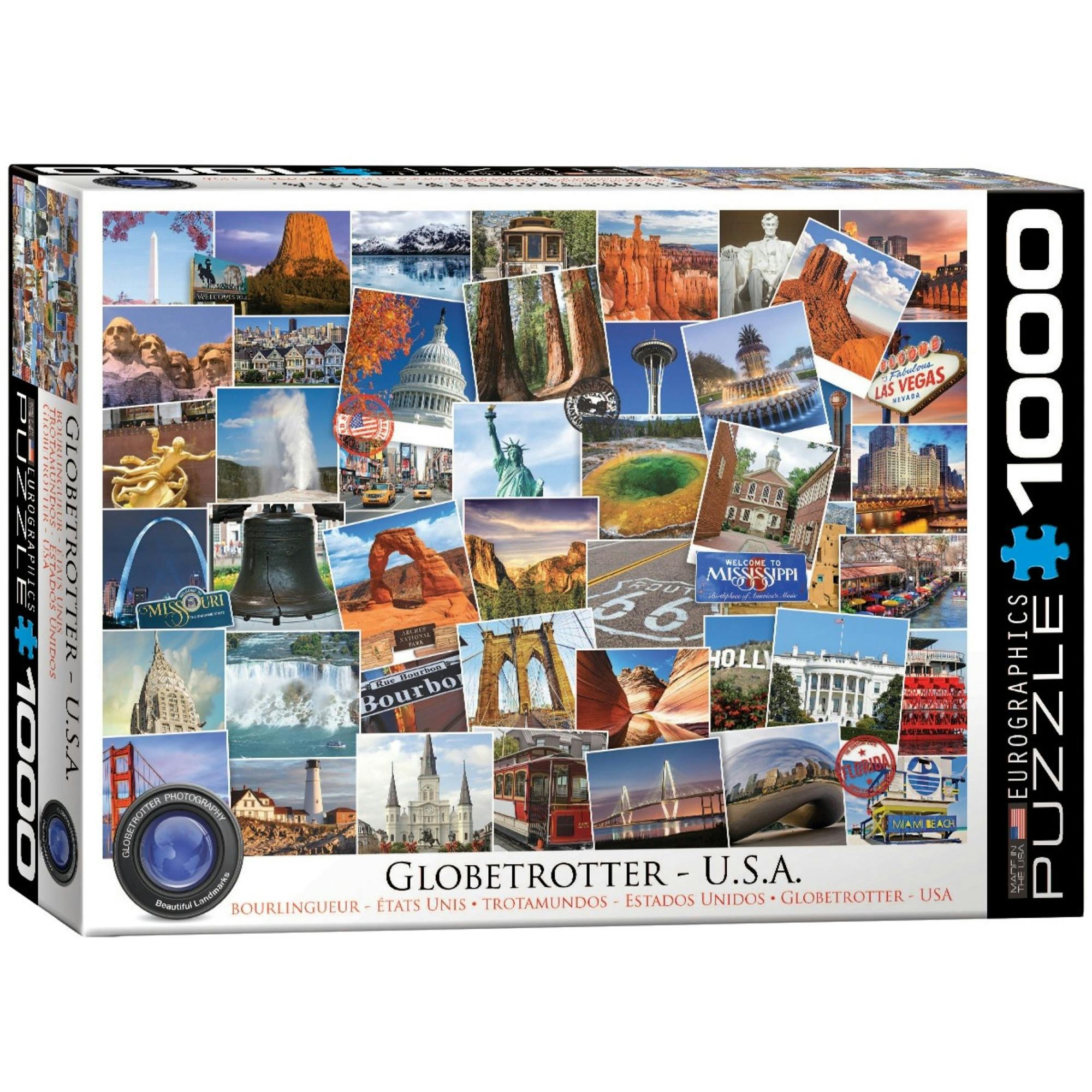 Globetrotter USA - 1000 PC Puzzle
