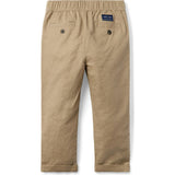 The Linen-Cotton Pull-On Pant, Khaki