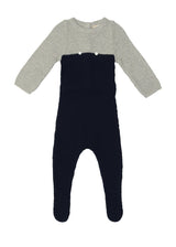 Cutie Color-Block Long Sleeve Footie