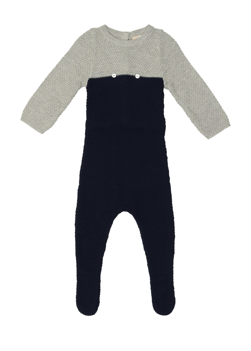 Cutie Color-Block Long Sleeve Footie