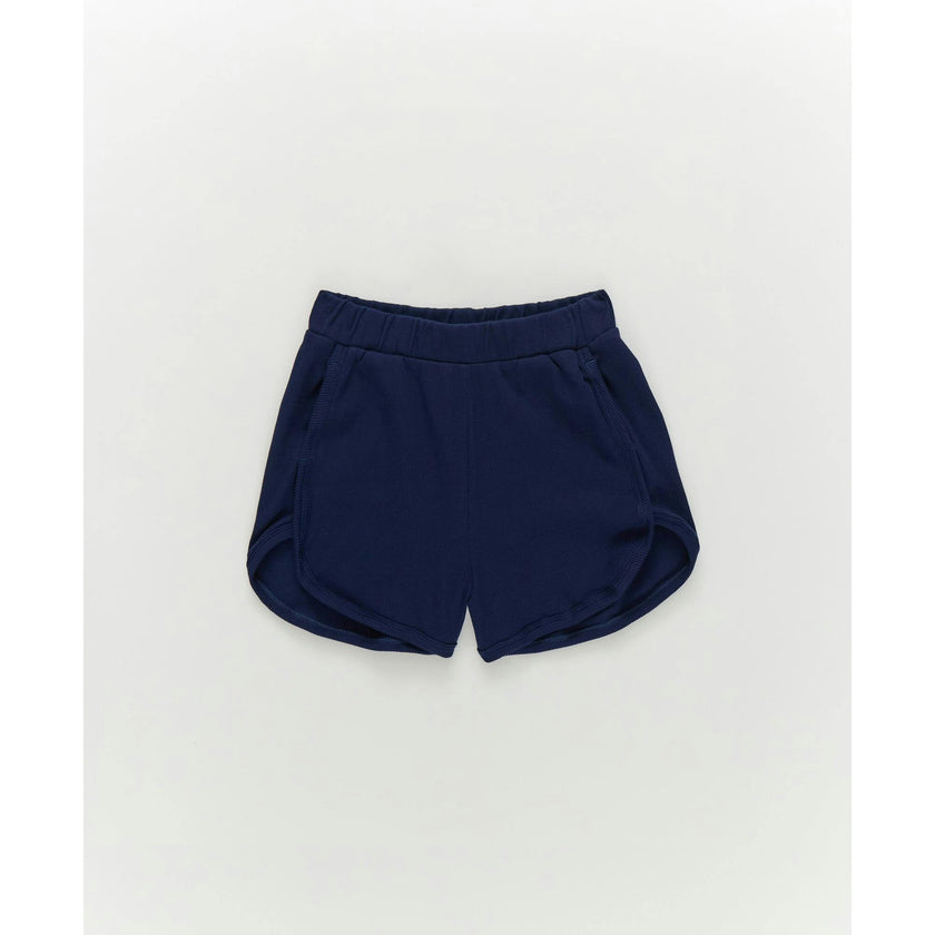 Girls Rib Shorts in Black