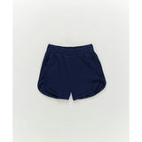 Girls Rib Shorts in Black