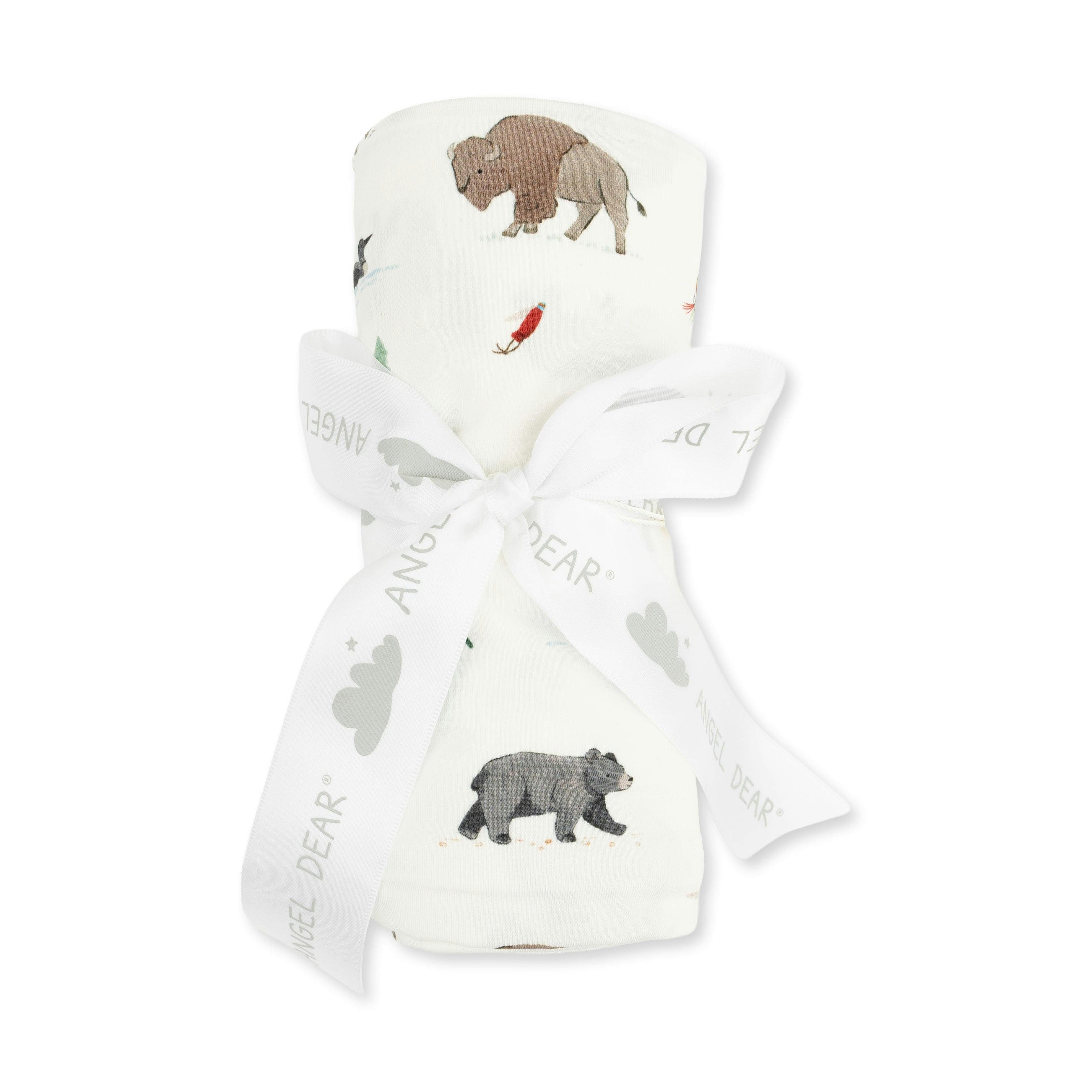 Northern Woodland Animals - Swaddle Blanket