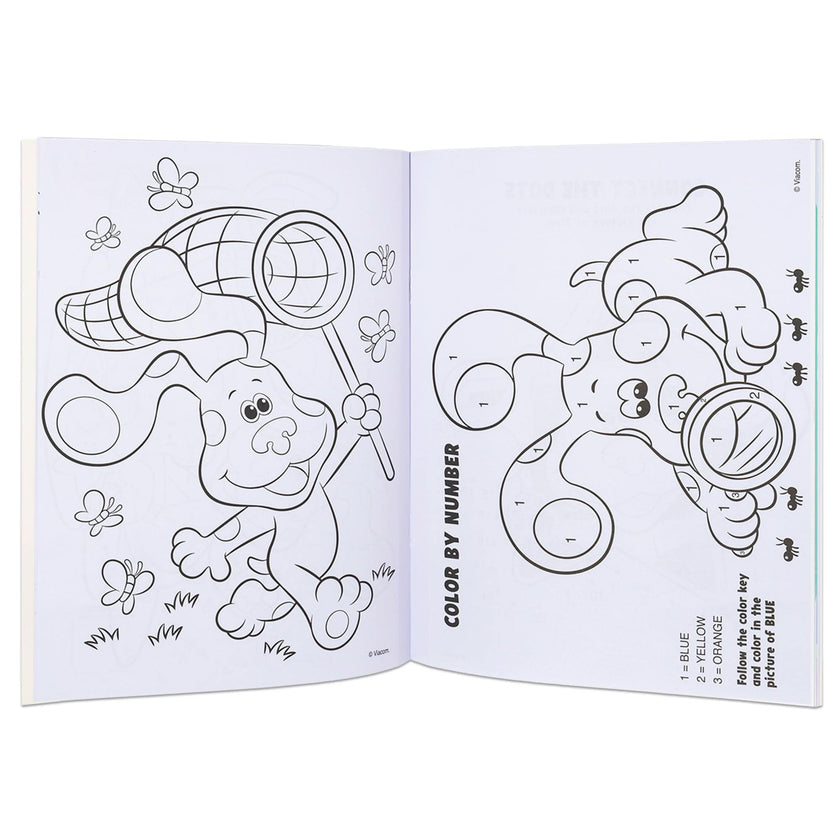 Color Activity: Blue's Clues