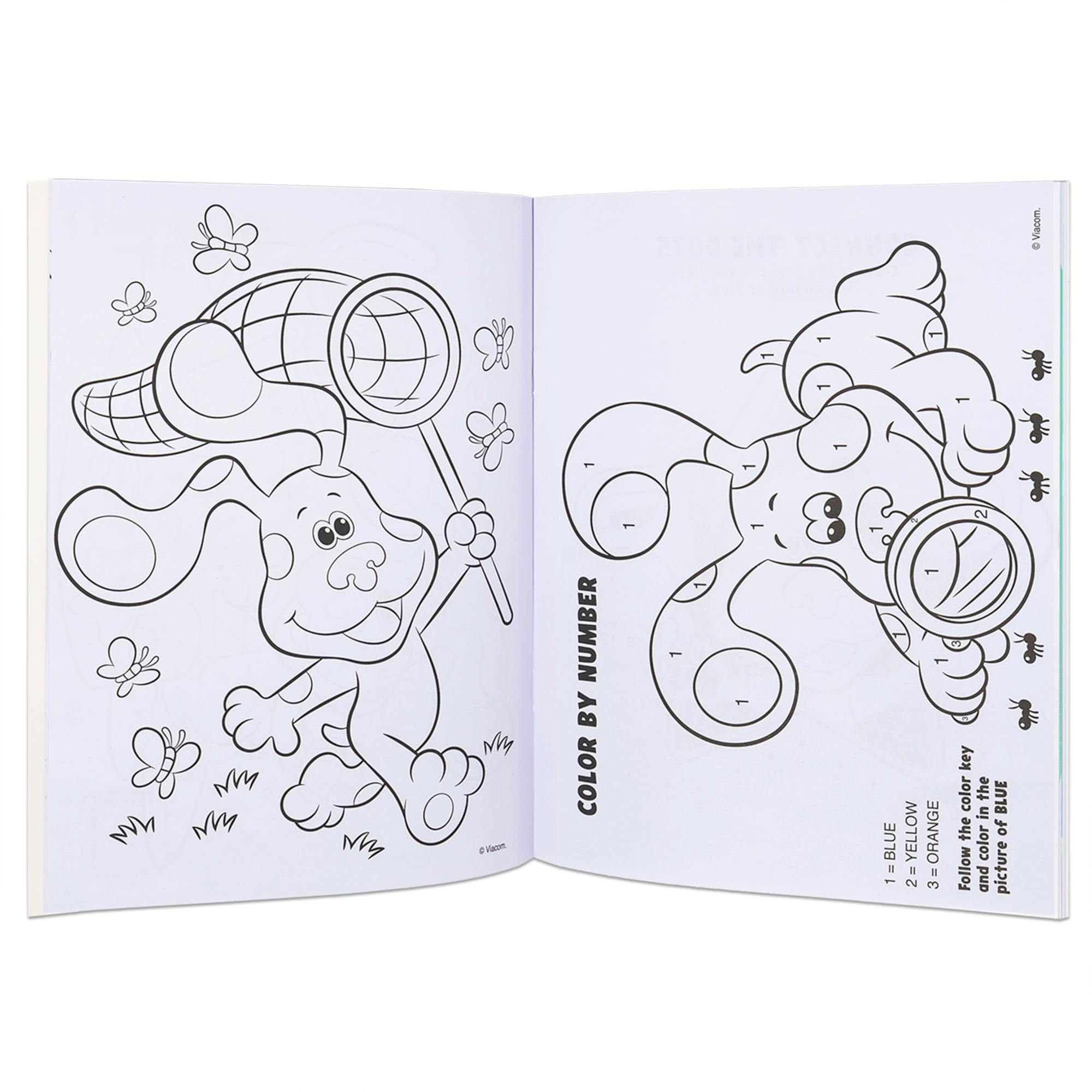 Color Activity: Blue's Clues