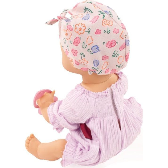 Sleepy Aquini Girl BliBlaBlume 13" All Vinyl Drink & Wet Bath Baby Doll with Bathtub and Accessories
