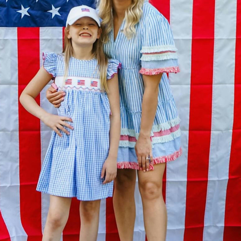 2026 American Flag Bow Baseball Hat