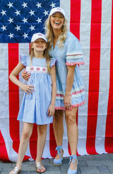 2026 American Flag Bow Baseball Hat