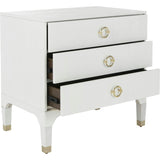 Lorna 3-Drawer Nightstand