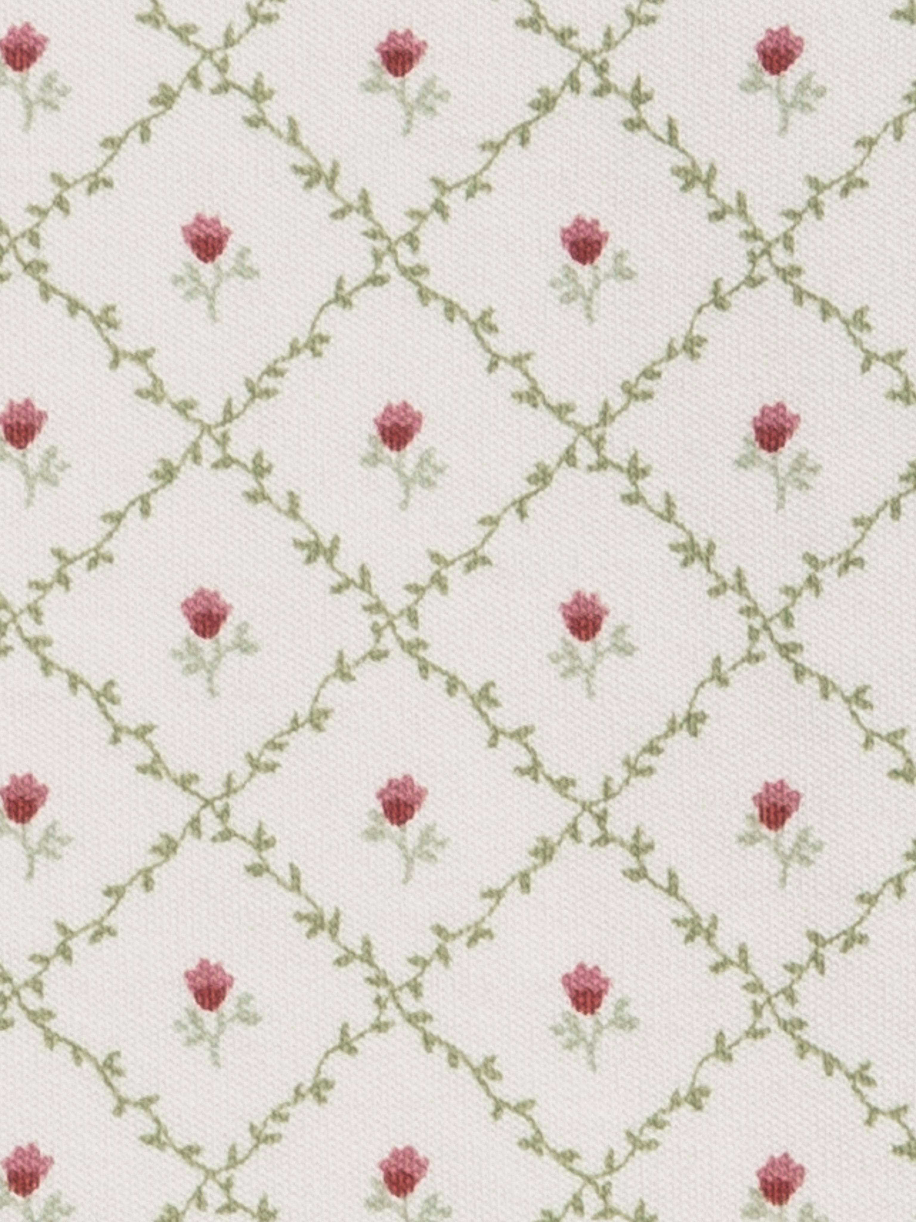 Peyton Zipper Sleeper - Hedge Floral