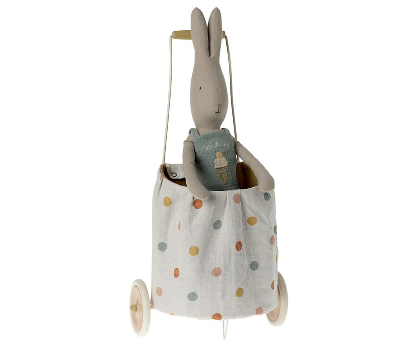 Trolley, Multi dots - Yellow