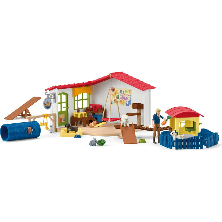 Schleich Farm World: Pet Hotel Playset