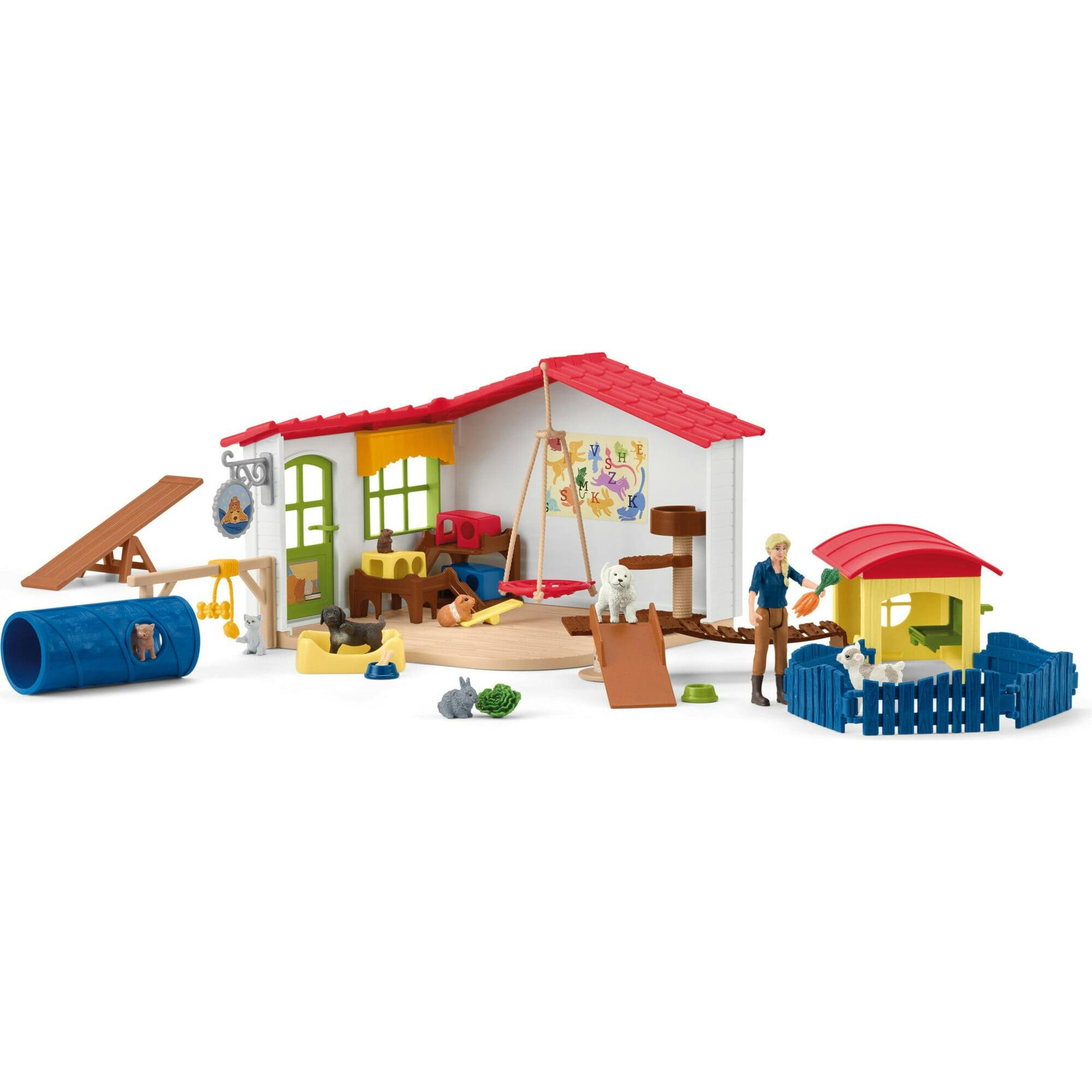 Schleich Farm World: Pet Hotel Playset