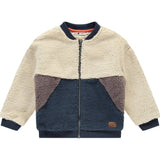 Fuzzy Sherba Zipper Bomber Cardigan